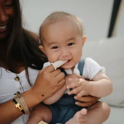 Lot de 2 brosses à dent à doigt Shifting sand-Cambridge blue Brosse À Dents