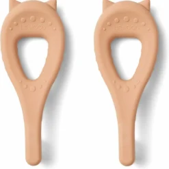 Liewood Lot de 2 brosses à dent Janelle tuscany rose