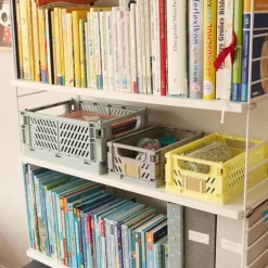 Kindsgut Lot de 3 caisses de rangement Ella