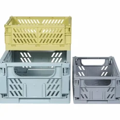 Kindsgut Lot de 3 caisses de rangement Ella