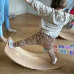 Discount Lot de 10 cartes postures de Yoga (à réaliser sur une planche d'équilibre) Parcours De Motricité