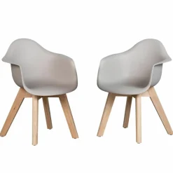 Online Lot de 2 chaises enfant Argile Chaise