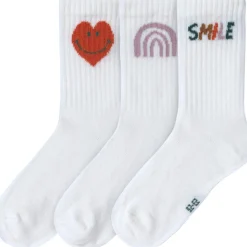 Lässig Lot de 3 chaussettes de tennis Little Gang Smile (pointure 19-22)