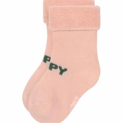 Discount Lot de 3 chaussettes Terry Cerise pêche (taille 12-15) Chaussettes / Genouillères Bébé
