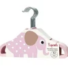 New Lot de 10 cintres en velours rose clair Enfant Cintre Enfant