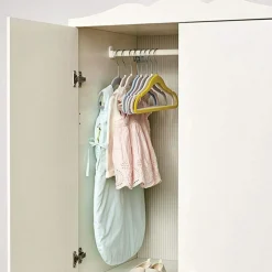 New Lot de 10 cintres en velours rose clair Enfant Cintre Enfant