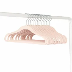 Online Lot de 15 cintres en velours rose Enfant Cintre Enfant