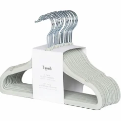 Lot de 15 cintres en velours écume Enfant Cintre Enfant