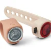 Liewood Lot de 2 éclairages de vélo Rolf Tuscany Rose-Apple