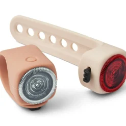Liewood Lot de 2 éclairages de vélo Rolf Tuscany Rose-Apple