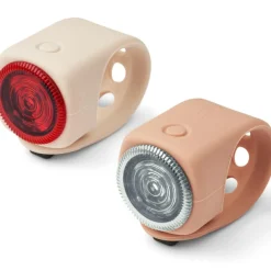 Liewood Lot de 2 éclairages de vélo Rolf Tuscany Rose-Apple