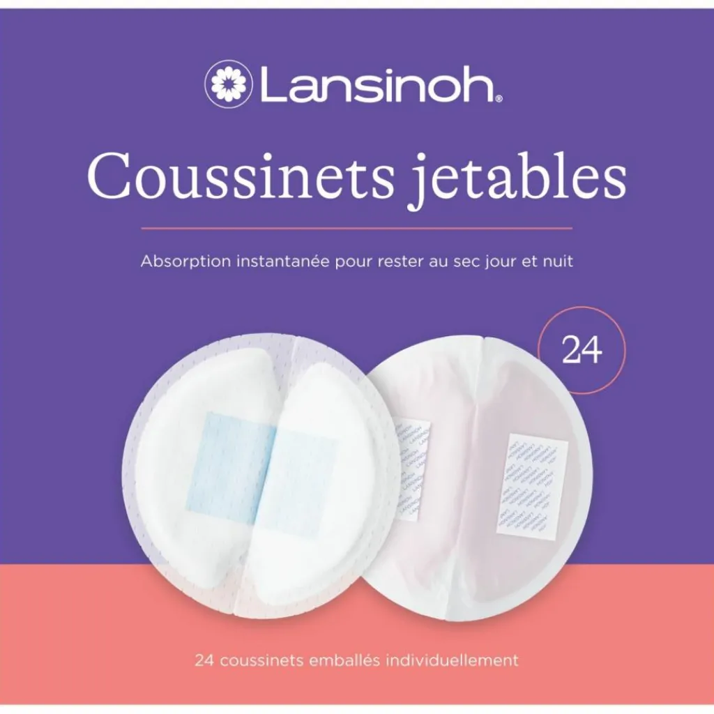 New Lot de 24 coussinets d'allaitement jetables Coussinet D'Allaitement