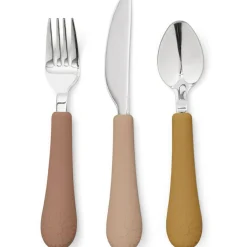 Hot Lot de 3 couverts fleur pour enfant Tuscany Mix Couverts