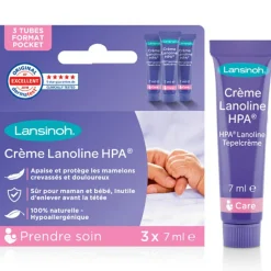 Clearance Lot de 3 crèmes Lanoline HPA (7 ml) Soin Allaitement