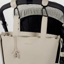 Online Lot de 2 crochets pour poussette Icon Cream Attache Poussette Pour Sac À Langer