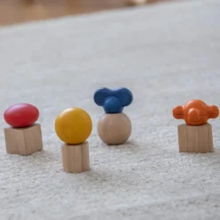 Plan Toys Lot de 4 écrous à visser