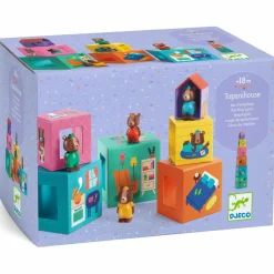 Djeco Lot de 5 cubes TopaniHouse