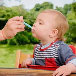 Clearance Lot de 3 cuillères à double embout Ourson Couverts