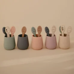 Clearance Lot de 2 cuillères d'apprentissage Natural-Shifting Sand Couverts