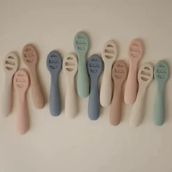 Clearance Lot de 2 cuillères d'apprentissage Natural-Shifting Sand Couverts