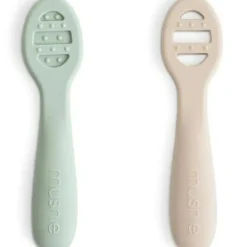 Outlet Lot de 2 cuillères d'apprentissage Cambridge Blue-Shifting Sand Couverts