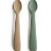 Best Lot de 2 cuillères en silicone Natural-Dried thyme Couverts