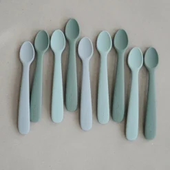 Best Lot de 2 cuillères en silicone Natural-Dried thyme Couverts