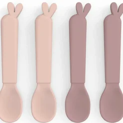 Lot de 4 cuillères Kiddish Lalee Rose Couverts