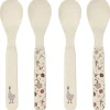 Lässig Lot de 4 cuillères Tiny Farmer mouton et oie naturel