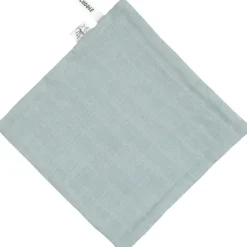 Lot de 3 débarbouillettes bleu poudré Lingette Lavable / Débarbouillette
