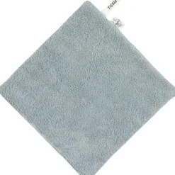 Lot de 3 débarbouillettes bleu poudré Lingette Lavable / Débarbouillette