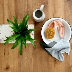 Lässig Lot de 3 débarbouillettes Pois rose-pêche