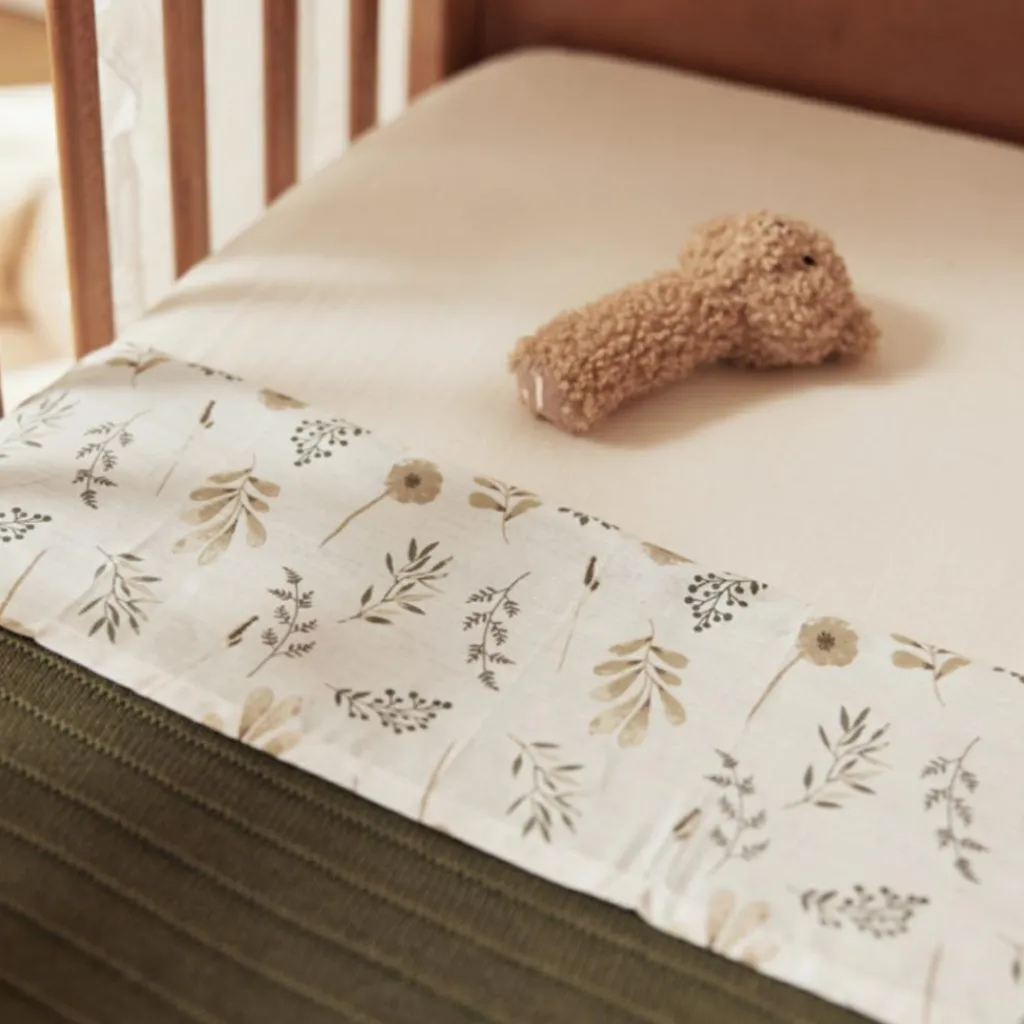 Outlet Lot de 2 draps housses blancs (60 x 120 cm) Drap Housse Bébé