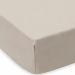 Jollein Lot de 2 draps housses en jersey Oatmeal-Sand (40 x 80 cm)