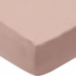 Jollein Lot de 2 draps housses en jersey Wild Rose-Ivory (40 x 80 cm)