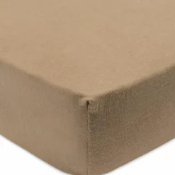 Sale Lot de 2 draps housses en jersey Wild Rose-Biscuit (70 x 140 cm) Drap Housse Bébé