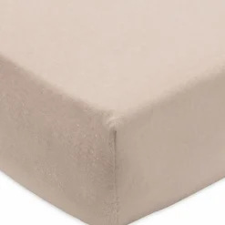 Sale Lot de 2 draps housses en jersey Wild Rose-Biscuit (70 x 140 cm) Drap Housse Bébé