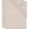 Outlet Lot de 2 draps housses en jersey Wild Rose (40 x 80 cm) Linge De Berceau