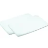 Enfant Maxi-Cosi Lot de 2 draps housses nouveau-né blancs pour matelas de lit de voyage 3 en 1 Swift