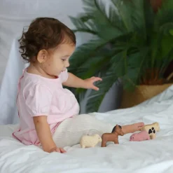 Lot de 4 figurines animaux de la ferme Figurines De Jeu