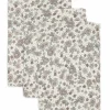 Jollein Lot de 3 gants de toilette en gaze de coton Retro Flowers