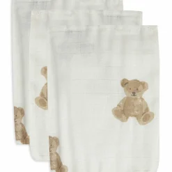 Discount Lot de 3 gants de toilette en coton ours Teddy Bear Gant De Toilette