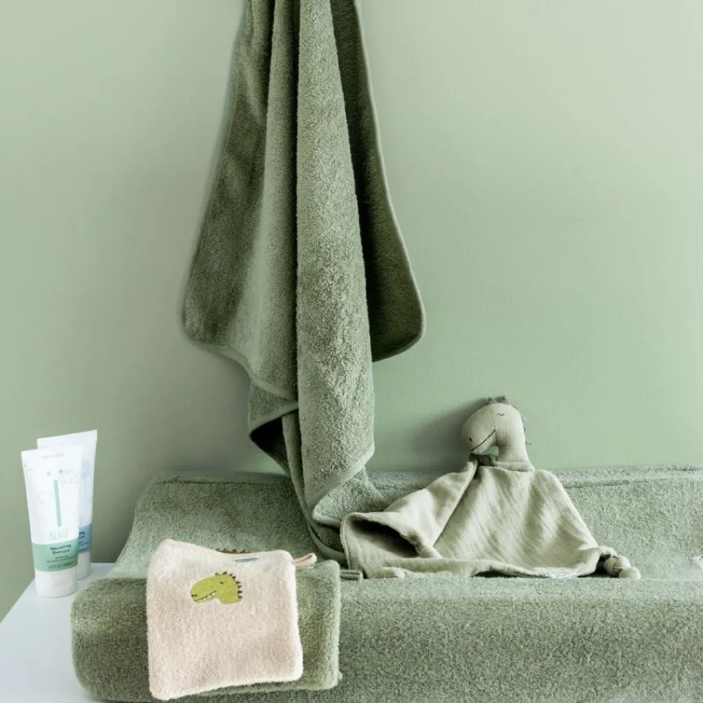 Trixie Lot de 2 gants de toilette Dino