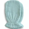 Mushie Lot de 2 gants de toilette en coton bio Sea Mist