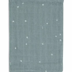 Discount Lot de 3 gants de toilette en gaze de coton Twinkling Sea Green Gant De Toilette