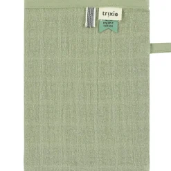 Trixie Lot de 3 gants de toilette en mousseline Daring Dino