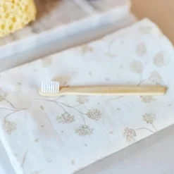 Online Lot de 3 gants de toilette en gaze de coton Leafy Dreams Gant De Toilette