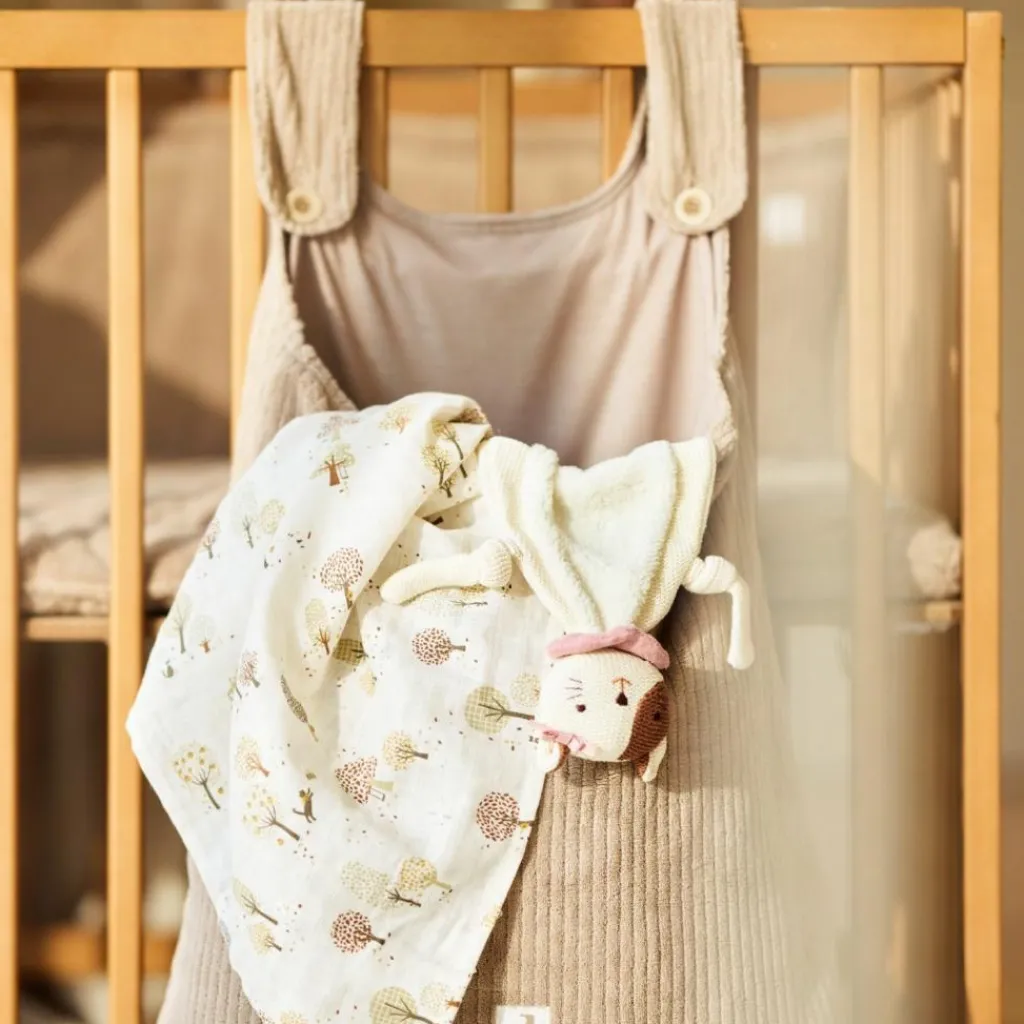 Discount Lot de 3 gants de toilette en gaze de coton Tiny Park Gant De Toilette