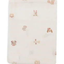 New Lot de 3 gants de toilette en gaze de coton Animal Friends Gant De Toilette