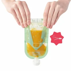 Outlet Lot de 15 gourdes réutilisables (150 ml) Gourde Alimentaire